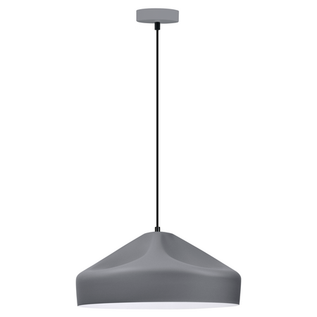 Lampa Sufitowa Wisząca Zwis E27 Szara Gavle Sanico Goldlux