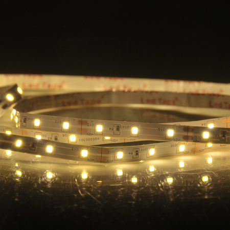 Taśma LED Pasek 12V 10W 300LED 2835 Ciepła 8mm 5m