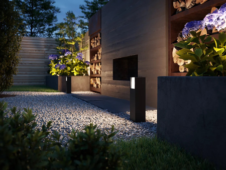 Lampa Ogrodowa Zewnętrzna SŁUPEK 17.1cm LED 6W 600lm 2700K IP44 Low Voltage 12V Philips