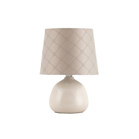 Lampa Stołowa Biurkowa Nocna E14 Beżowy Klasyczny Ellie 4380 Rabalux