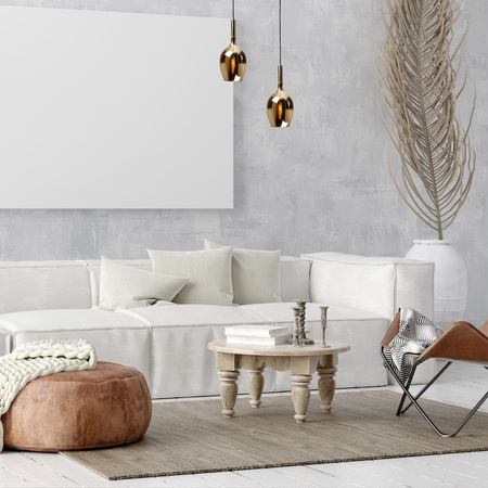 Lampa Wisząca Sufitowa LUGANO Złota 1xE14 Milagro