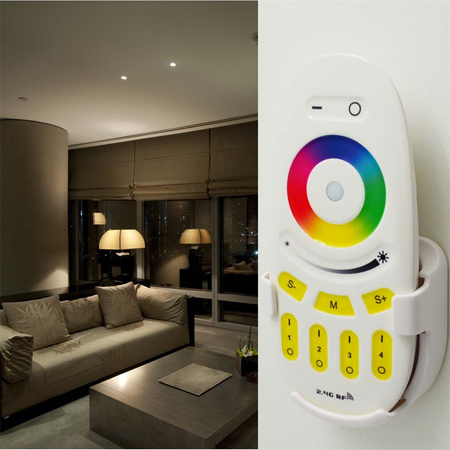 Uchwyt ścienny do PILOTA MILIGHT STEROWNIK Mi-Light Biały - FUT099