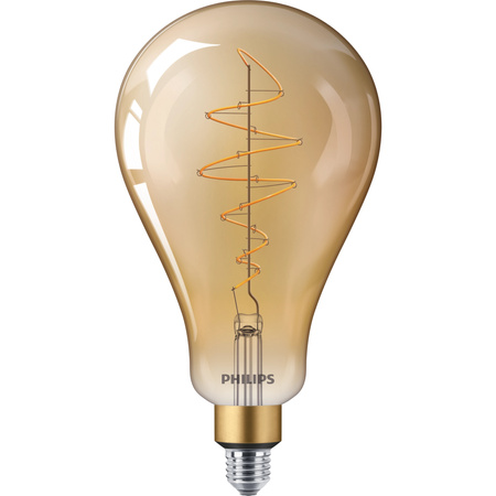 Żarówka LED E27 A160 7W = 40W 470lm 1800K Ciepła 330° FILAMENT Vintage Bursztynowa Ściemnialna Decorative Philips