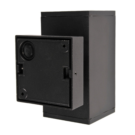 Kinkiet Ścienny Lampa Elewacyjna Zewnętrzna 12W GU10 Czarny IP54 Morris Sanico Goldlux