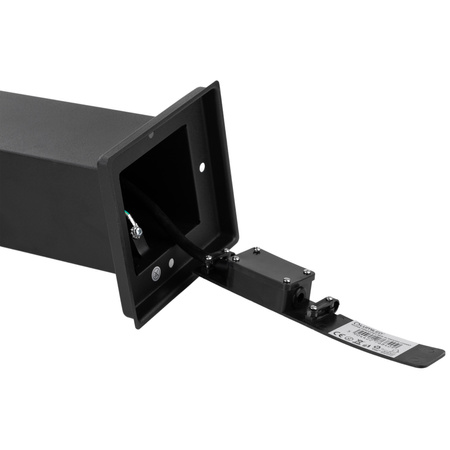 Słupek Ogrodowy IBERI Zewnętrzny Stojący 230V 40cm 4x Gniazdo Sieciowe LUMILED