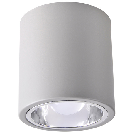 Oprawa sufitowa natynkowa tuba metalowa spot JUPITER 13 typu DOWNLIGHT E27 szara