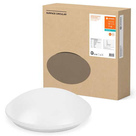 Plafon LED Lampa Sufitowa Ścienna SURFACE CIRCULAR 40 cm 24W 1920lm 4000K IP44 LEDVANCE