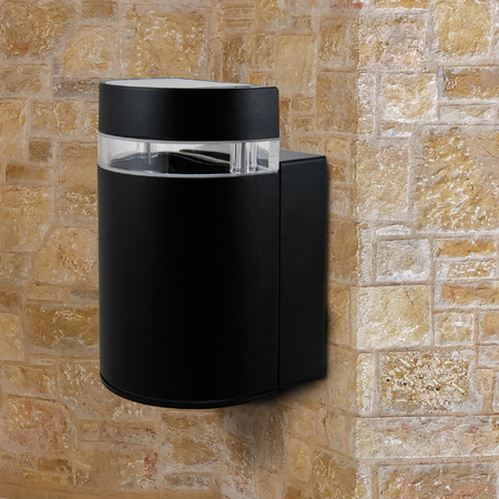 Kinkiet ogrodowy Gilbert Y212 1xGU10 Ip44 GOLDLUX (Polux) czarny