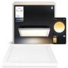 Panel LED Lampa Sufitowa Natynkowa 30x30 cm 19W 1940lm IP20 White Ambiance TW Biała Inteligentna SMART Zigbee Bluetooth Aurelle Philips HUE