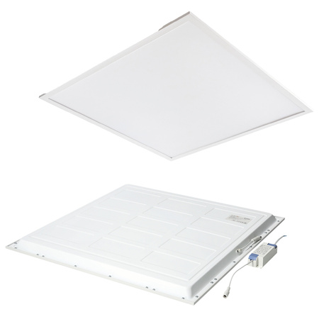 Panel LED Natynkowy 40W 5200lm 90° CCT Kaseton Biały 60x60cm Capri Pro Kobi
