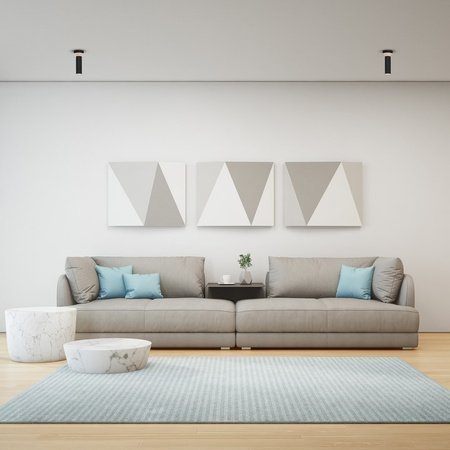 Lampa Sufitowa Pedro Czarna 1xGU10 Milagro