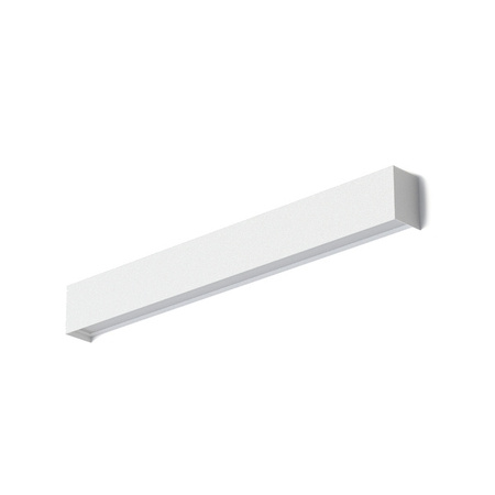 Lampa Ścienna STRAIGHT S 7568 Nowodvorski Biała LED Tube T8 Kinkiet 62cm Minimalistyczna