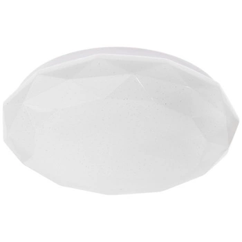 Plafon LED Lampa Sufitowa Natynkowa MIAMI 12W 4000K IP44 Biały Okrągły DIAMENT