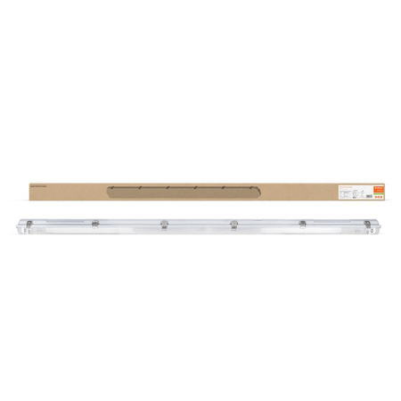 Lampa Oprawa Hermetyczna G13 Natynkowa Szary 158.5x9.5cm IP65 IK08 Dampproof Ledvance