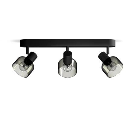 Lampa Sufitowa Reflektor 3x E14 Czarna Sleet Philips