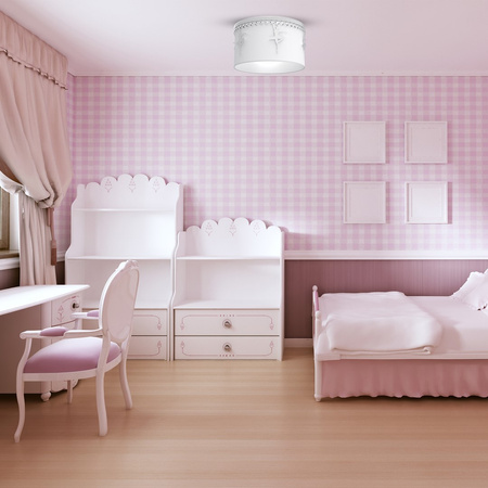 Lampa Sufitowa BALETNICA Biała 1xE27 Milagro