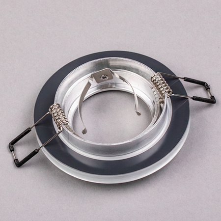 Oprawa Halogenowa Podtynkowa Lampa Sufitowa Szklana Okrągła Ruchoma GU10 ARIAN LUMILED