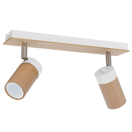 Lampa Sufitowa BARON Biała 2xGU10 Milagro