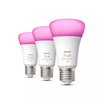 3x Żarówka LED E27 A60 9W = 60W 806lm 2000-6500K CCT + RGB SMART Inteligentna Bluetooth ZigBee White and Color Ambiance Philips HUE