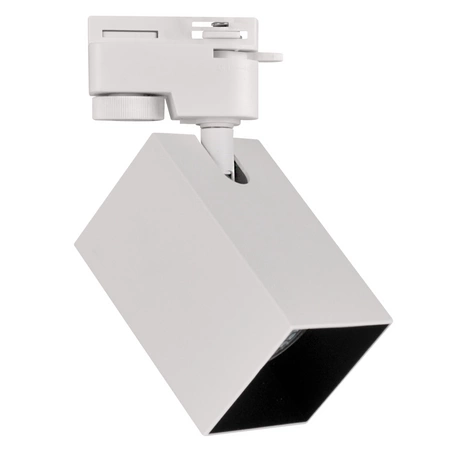 Reflektor Szynowy GU10 Biały+Czarny do Szynoprzewodów Square POLUX