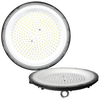 Oprawa Przemysłowa Lampa LED High Bay 200W 24000lm 4000K Neutralna Czarna IP65 IK10 Graza Kobi
