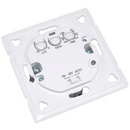 Mikrofalowy Czujnik Ruchu 180° 15m Wewnętrzny do Puszki Biały