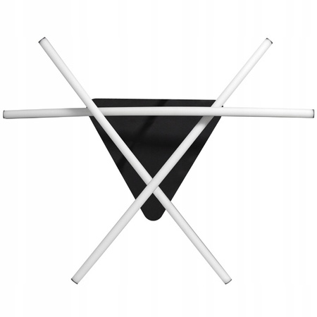 Lampa sufitowa geometryczna PLAFON LED żyrandol MODENA LORIA 29W 4000K czarny