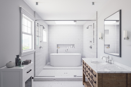 Kinkiet Ścienny Lampa Natynkowa G9 Chrom Wodoodporna Łazienkowa IP44 Nowoczesna NATALIE 10723 Nowodvorski