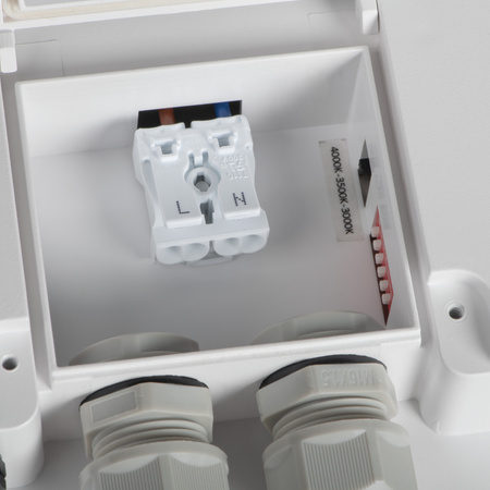 Plafon LED Lampa Sufitowa Czujnik Ruchu Natynkowa 18W 2080lm CCT IP65 Biała BENO KANLUX