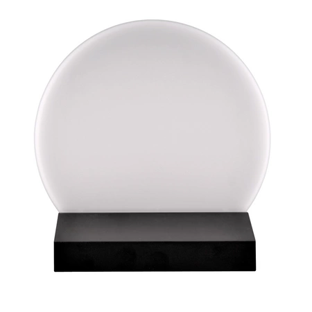 Kinkiet Zewnętrzny Oprawa Elewacyjna Lampa LED IP54 4000K Okrągła Czarna