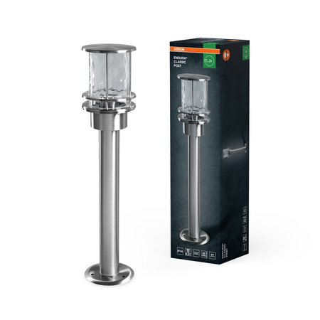 Lampa Ogrodowa Słupek Zewnętrzny Stojący E27 Aluminium IP44 Endura Osram