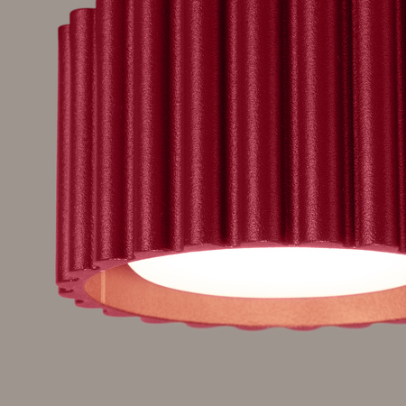 Oprawa Natynkowa GX53 Aluminiowa Burgund Aura Deep Space SL.1822 Sollux