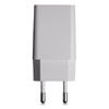 Ładowarka Zasilacz 1x USB 5V/3A DC Adapter Lampek Biurkowych Biały Lumiled