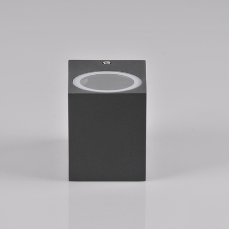 Kinkiet ogrodowy zewnętrzny na LED 1x GU10 BOSTON GOLDLUX (Polux) ALUMINIUM SZARY