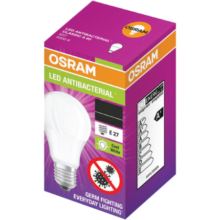 Żarówka LED Antybakteryjna A60 E27 10W = 75W 1055lm 4000K Neutralna 200° Antibacterial Classic Osram