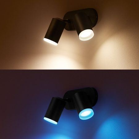 Philips HUE White and Color Ambiance Lampa Fugato 2x5,5W Bluetooth Zigbee 8718696171523