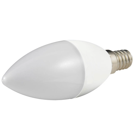 Żarówka LED C37 E14 6.3W 560lm 4000K Neutralna 150° Sanico Goldlux