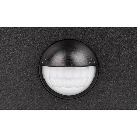 Kinkiet Ogrodowy Elewacyjny Lampa Zewnętrzna LED 12W 4000K IP54 z Czujnikiem Ruchu i Zmierzchu