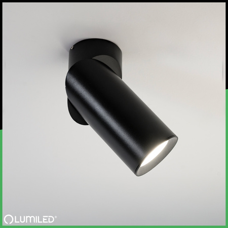 Lampa Sufitowa Plafon SPOT TUBA Reflektor Oprawa Halogenowa Skośna GU10 TABULA LUMILED