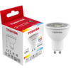 Żarówka LED Halogen GU10 5.5W = 63W 450lm 6500K Zimna Reflektor Punktowy TOSHIBA