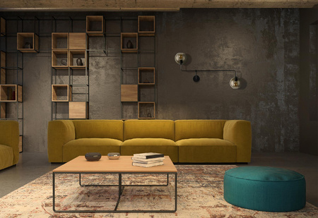 Kinkiet Ścienny Lampa Natynkowa 2x E27 Czarna Nowoczesna MONACO 9362 Nowodvorski