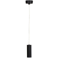Nowoczesna lampa wisząca sufitowa czarna rura do kuchni 4W 3000K