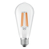 Żarówka LED ST64 E27 2.2W = 40W 470lm 4000K Neutralna 330° Filament CLASSIC ENERGY EFFICIENCY Osram