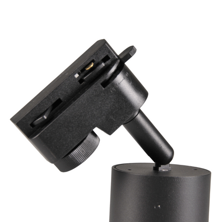 Zestaw Szynowy Szynoprzewód Szyna Listwa 1-Fazowa + 6x Reflektor GU10 Czarna PARIS Sanico Goldlux