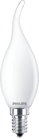 Żarówka LED Płomyk E14 BA35 2.2W = 25W 250lm 2700K Ciepła Filament Mleczna PHILIPS