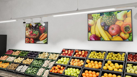 Lampa LED Oprawa Liniowa 35W 6000lm 4000K Neutralna Natynkowa Podwieszana Biały 150cm Moduł Awaryjny Trusys Ledvance