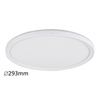 Plafon LED Lampa Sufitowa Oprawa Ścienna Natynkowa 18W 1700lm 4000K Biały Industrialny Pavel 3427 Rabalux