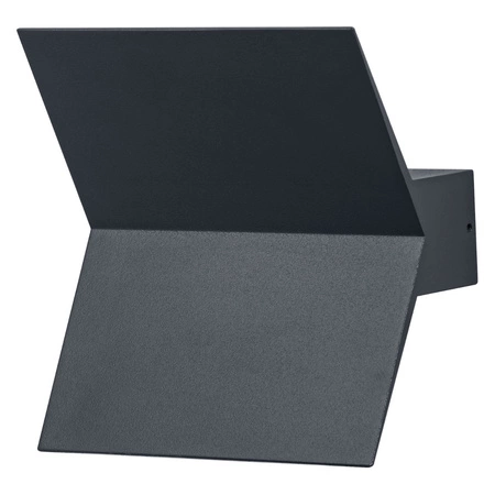 Lampa Ogrodowa Zewnętrzna Kinkiet Elewacyjny LED  9.5W 580lm 3000K IP44 Szary Endura Ledvance