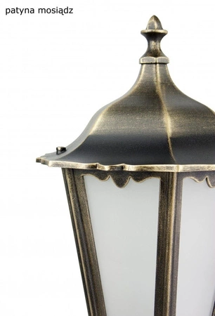 Lampa Ogrodowa Zewnętrzna Wisząca LED Retro Maxi K 1018/1/BD E27 Su-Ma