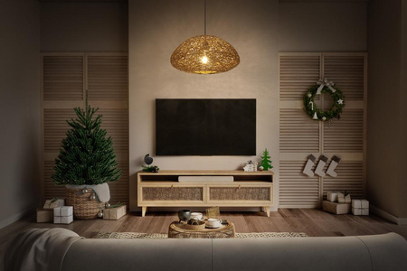 Lampa Sufitowa Wisząca Dekoracyjna E27 Zwis Beżowy Decor Ledvance